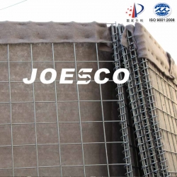 JOESCO welded gabion flood barrier