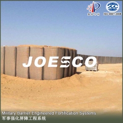 border wall Joesco defense barrier army camp bastion