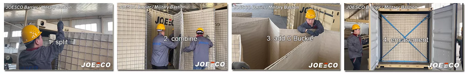 recyclable hesco barrier